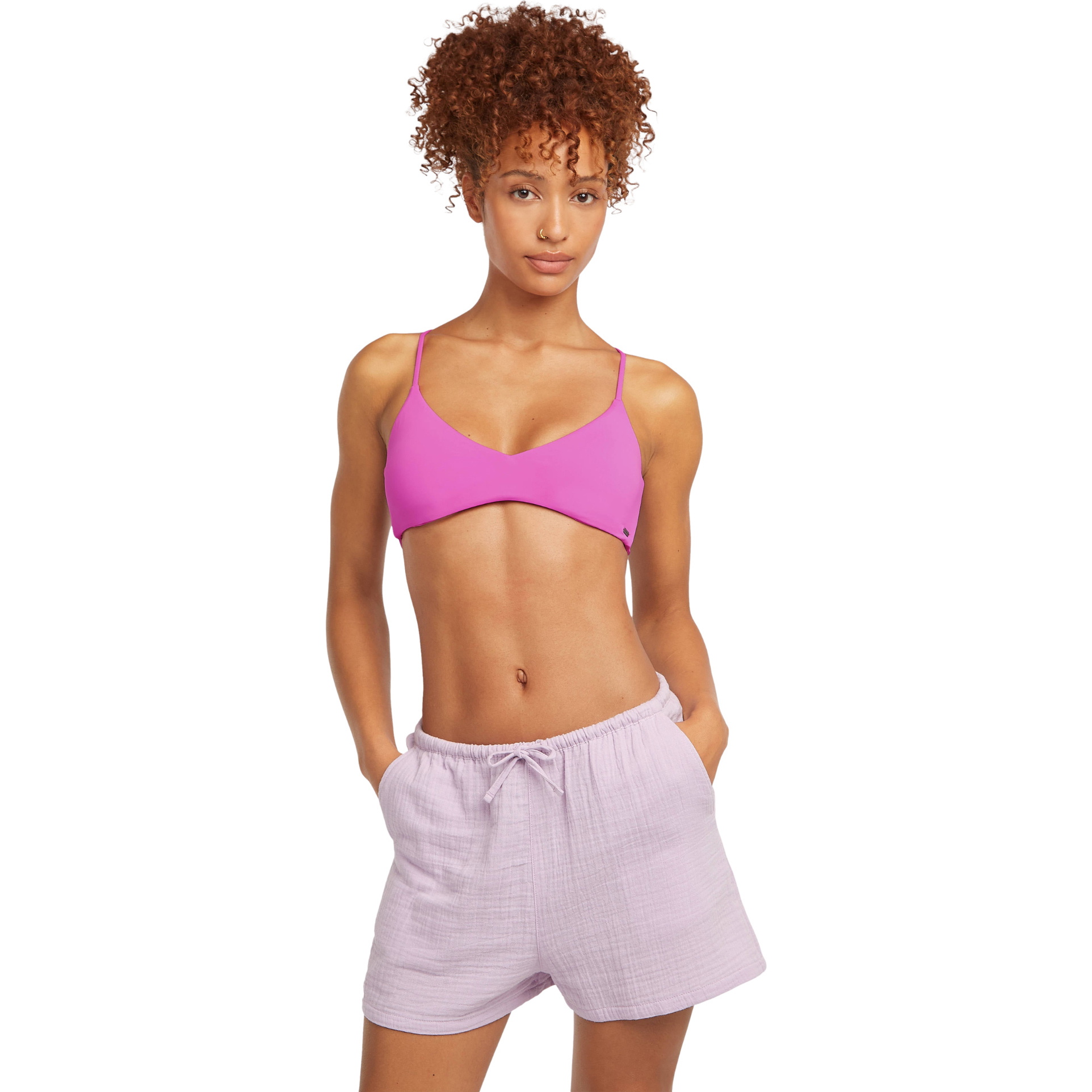 2026 O'Neill Womens Brenda Structured Shorts 1700089 - Pale Lavender